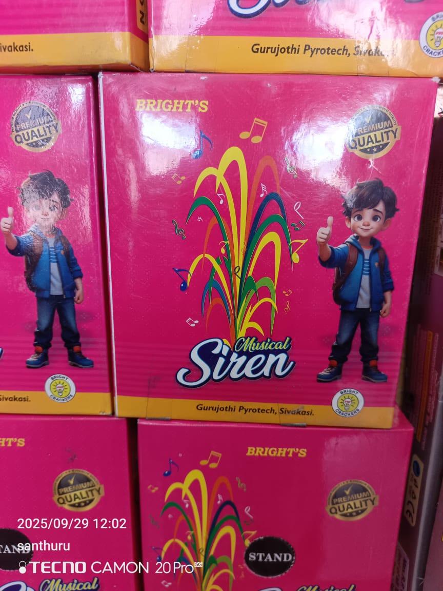Ragavendra Crackers Mini Musical siren