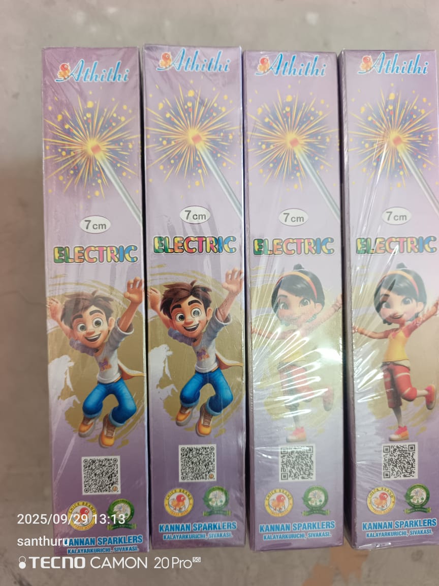 Ragavendra Crackers 7 cm Electric