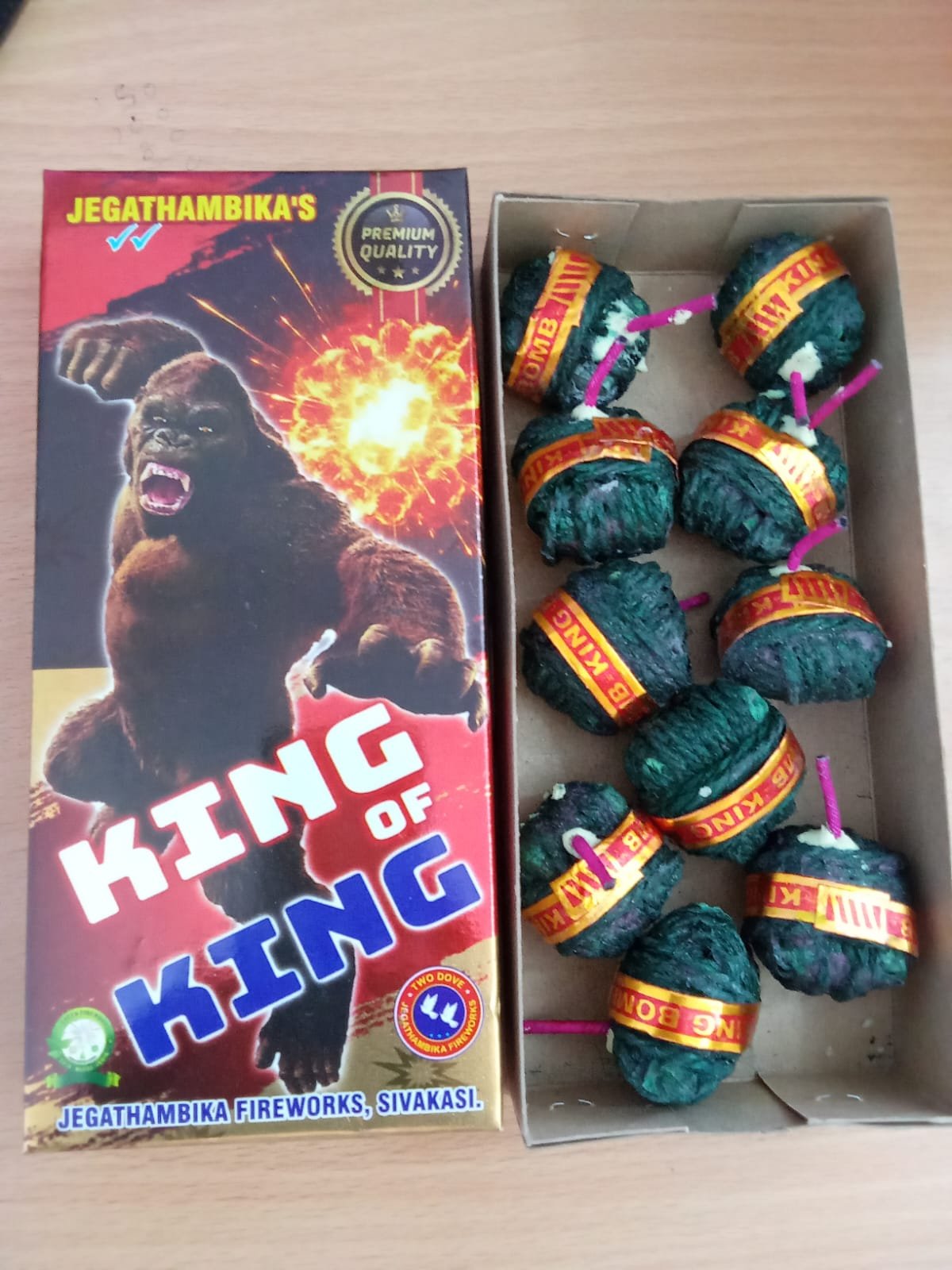 Ragavendra Crackers King of King Bomb