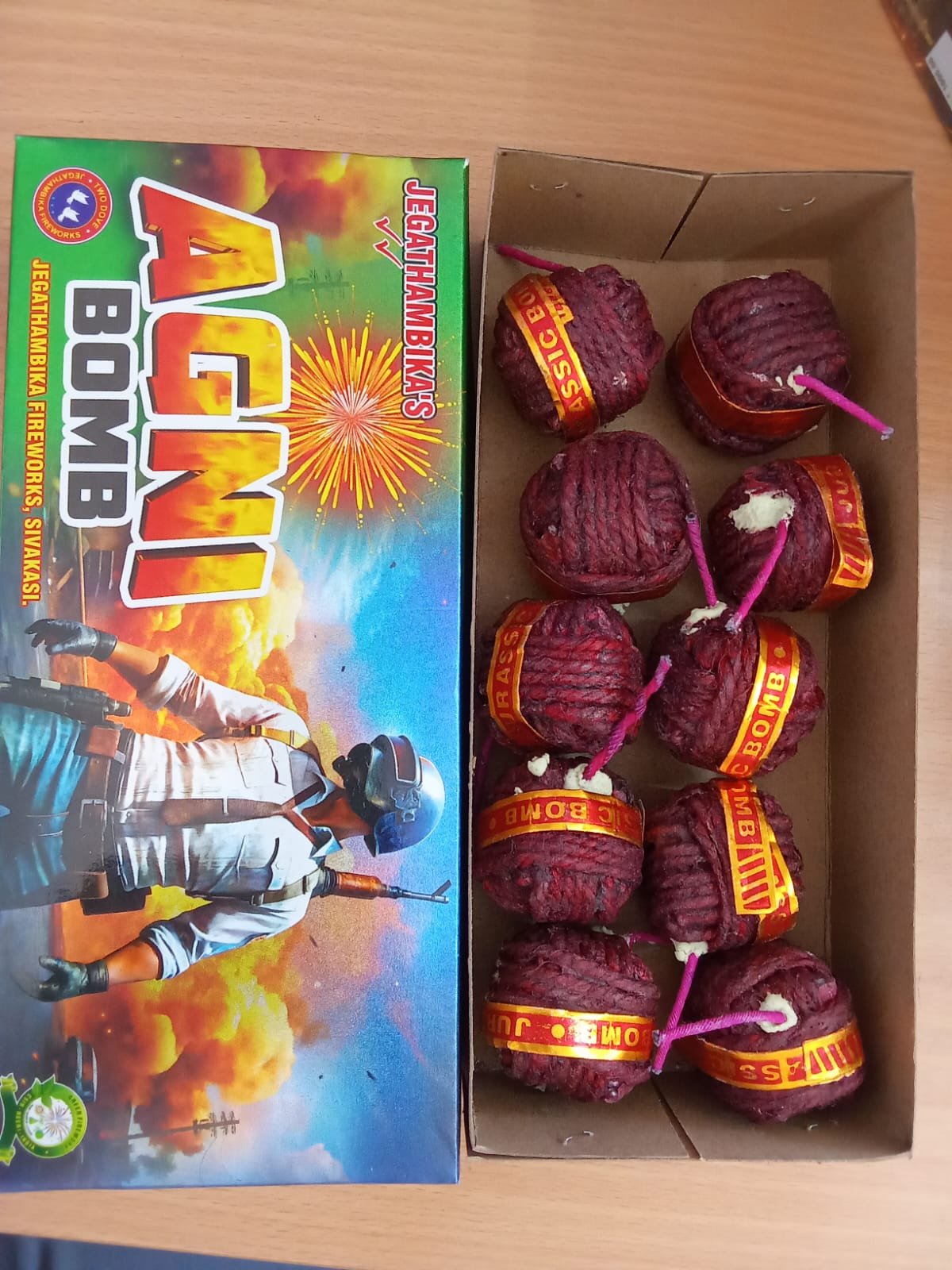 Ragavendra Crackers Agni Bomb