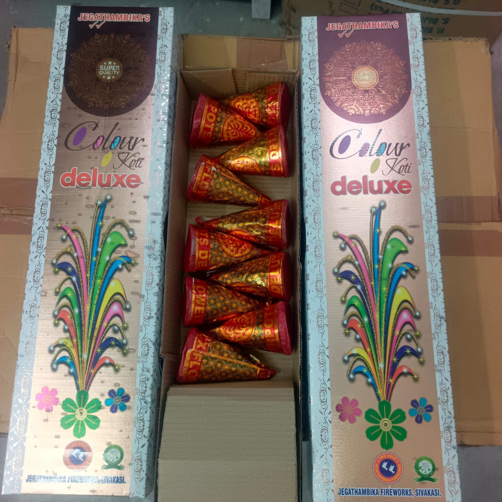 Ragavendra Crackers colour koti deluxe